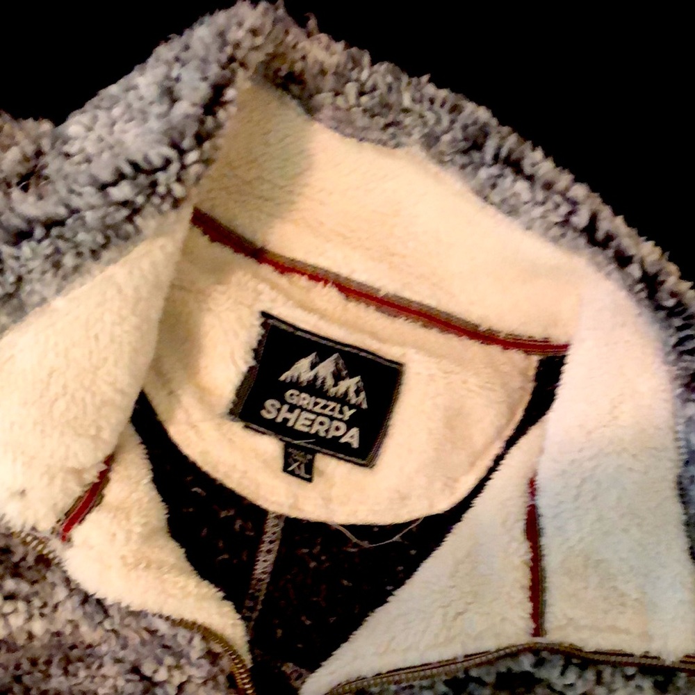 Two sherpa jackets